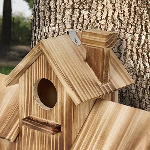 Bluebird Finch Cardinals Hanging Birdhouse for Beautiful Gardens