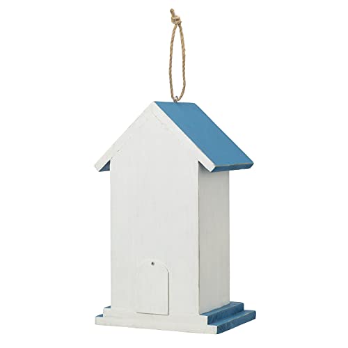 Distressed Wood Daisy Butterfly Birdhouses for Indoor/Outdoor Décor