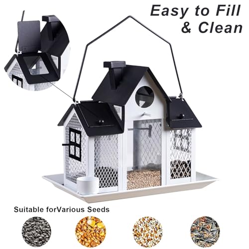 Outdoor Solar Bird Feeder for Beautiful Garden Decoration