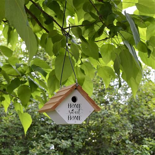 Farmhouse Wren House in White by Wild Wings