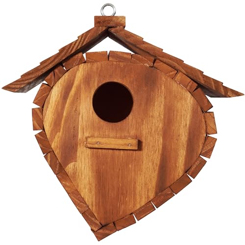 Strawberry Shape Outdoor Bird House Set (2 Pack)