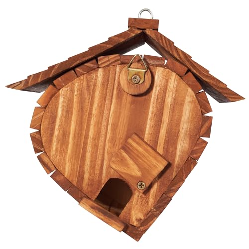 Strawberry Shape Outdoor Bird House Set (2 Pack)