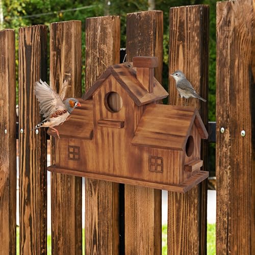 Bluebird Finch Cardinals Hanging Birdhouse for Garden (Style 3)