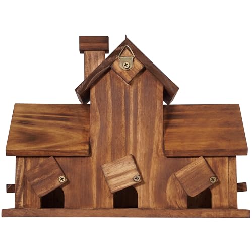 Bluebird Finch Cardinals Hanging Birdhouse for Garden (Style 3)