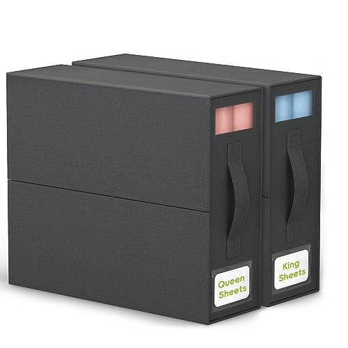 Feverdes SheetCube Bedding Organizers - 2 Pack