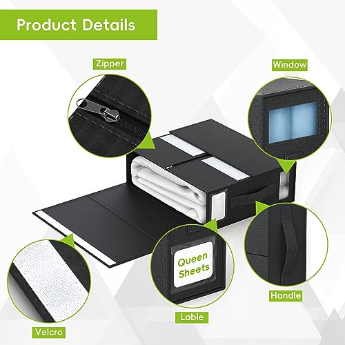 Feverdes SheetCube Bedding Organizers - 2 Pack