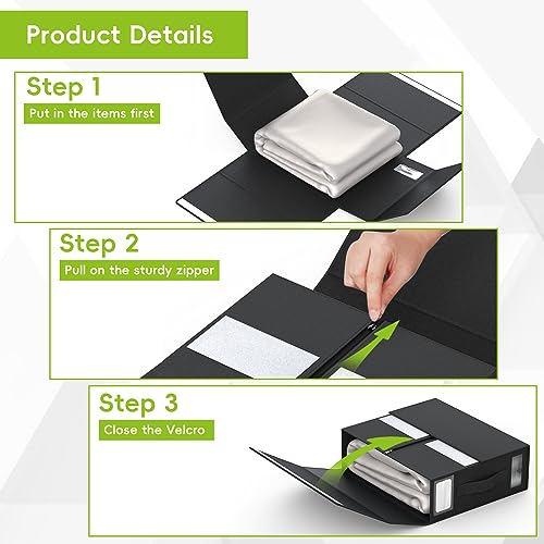 Feverdes SheetCube Bedding Organizers - 2 Pack