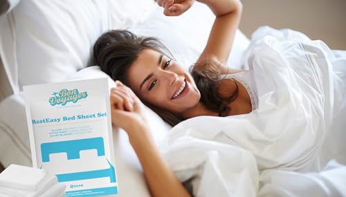 Premium Disposable Queen Bed Sheets Set for Travel