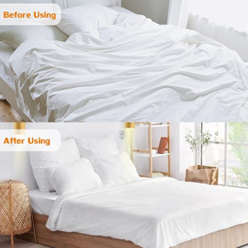 8 Pack Adjustable Bed Sheet Straps - Heavy Duty