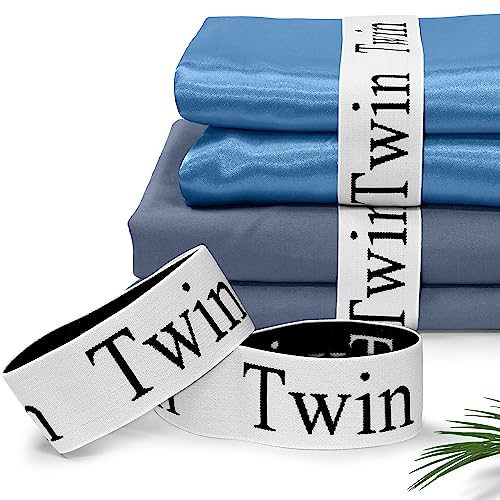 Elastic Sheet Keepers for Linen Closet Organization - 8Pcs