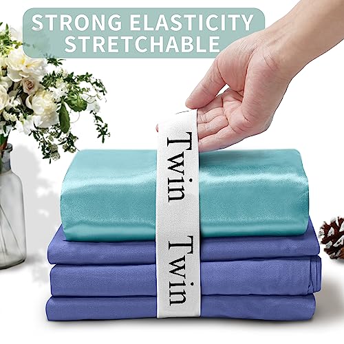 Elastic Sheet Keepers for Linen Closet Organization - 8Pcs