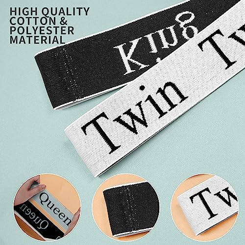 Elastic Sheet Keepers for Linen Closet Organization - 8Pcs