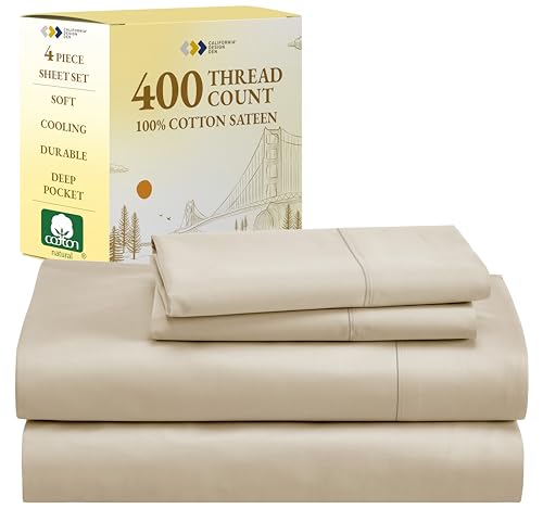 High-Quality 100% Cotton Queen Sheet Set for Comfort