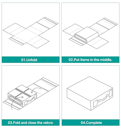4 Pack Bed Sheet Organizer for Linen Closet ，Grey