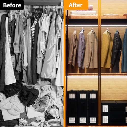 Foldable Bed Sheet Storage Organizers - Set of 4