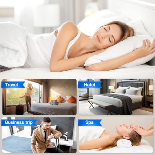 JuneHeart 2 Pack Disposable Bedding Set for Travel