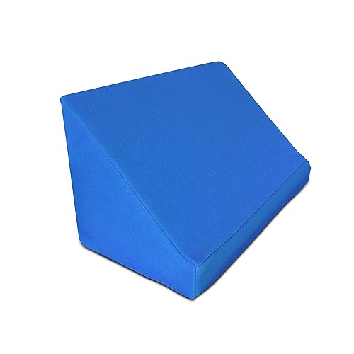 Blue Bed Block Foam Wedge for Leg Support