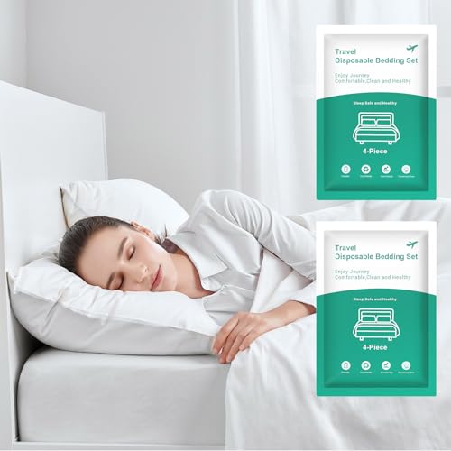 BREENHILL Disposable Bedding Set for Travel - King Size