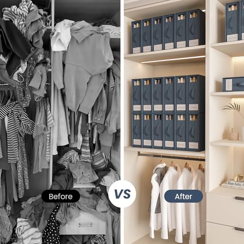 Bed Sheet Set Organizer 2 Pack for Linen Closet