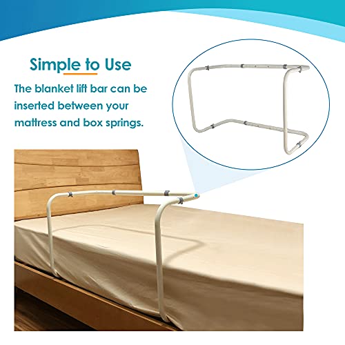 Adjustable Blanket Lifter for Bed Comfort and Support