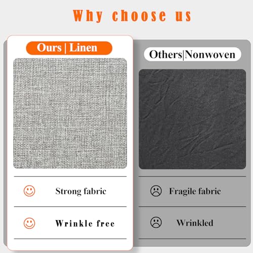 Foldable Linen Bed Sheet Organizer Set in Grey