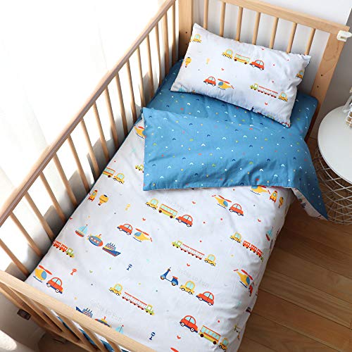 Emenpy 100% Cotton Crib Bedding Set - Nursery Decor