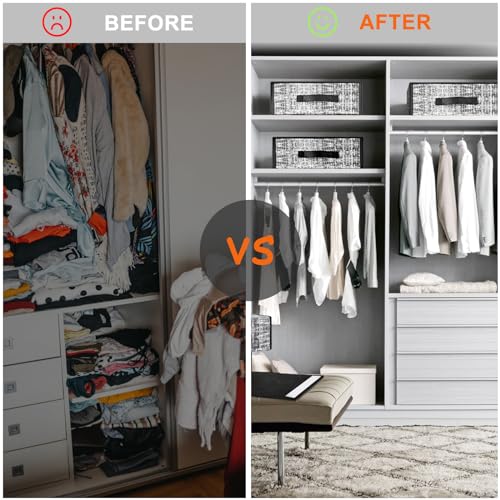 4 Pack Foldable Bed Sheet Organizers & Linen Closet Organizer