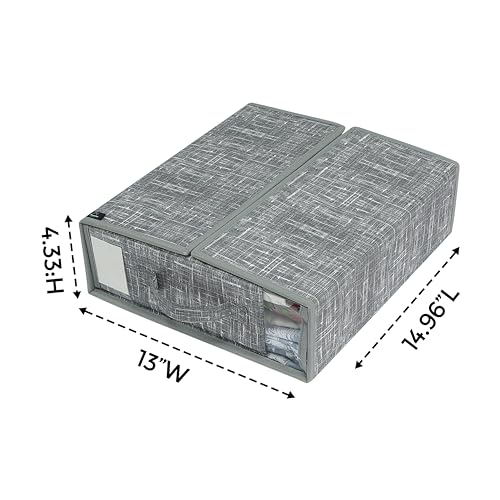 3 Pack King Size Bed Sheet Storage Organizer