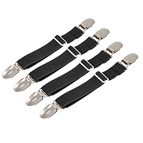 Adjustable Sheet Fasteners for Bed and Sofa (Set of 4)