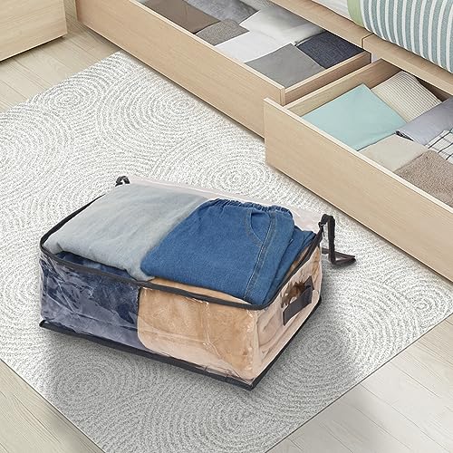 Clear Clothes Storage Bags for Sweaters, Bedding, Closet