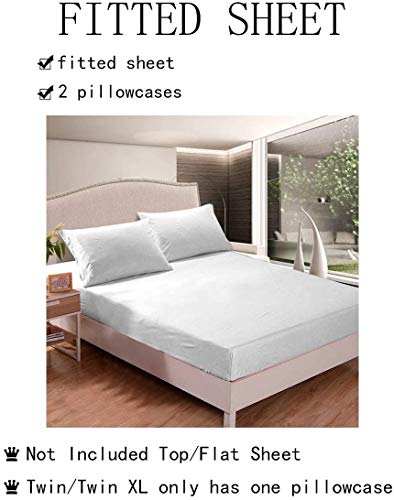 3D Wolf Bed Sheet Set Twin Size Animal Theme