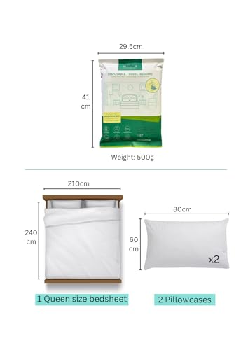 Disposable Bedding Set for Travel and Business Trip