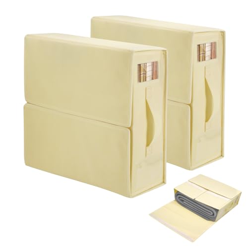 Bed Sheet Storage Organizer Set for Linen Closet