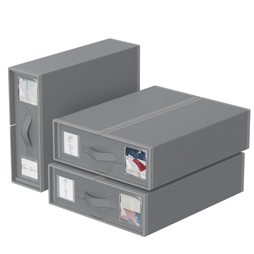 INVOCOO 3 Pack Bed Sheet Storage Organizers(Set)