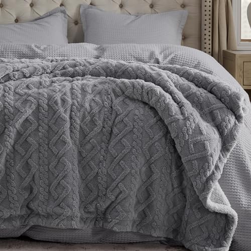 Sherpa Throw Blanket - Cozy, Soft, Warm Fleece