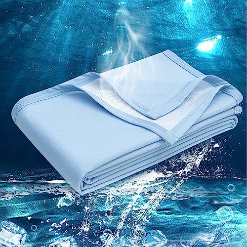 OMERAI Cooling Blanket Queen, Breathable Summer Soft Throw