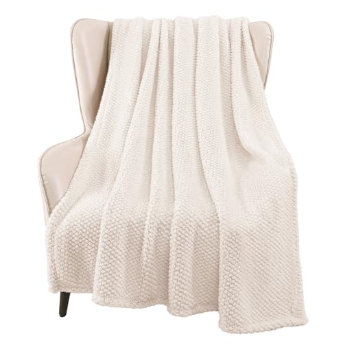 Fuzzy Fleece Whale Flotilla Throw Blanket, 50x70 Inch