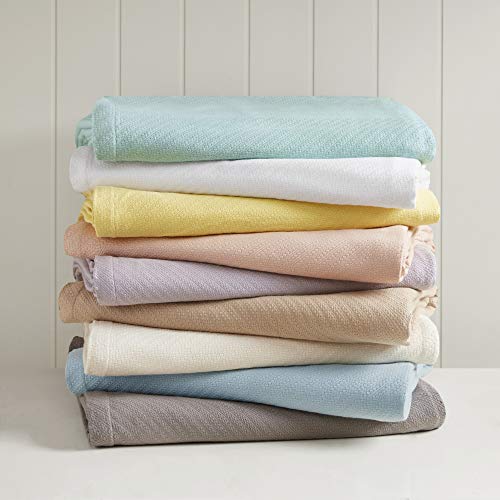 Madison Park Luxury Cotton Blanket - Soft & Cozy