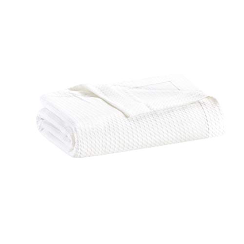 Madison Park Egyptian Cotton Luxury Blanket - White