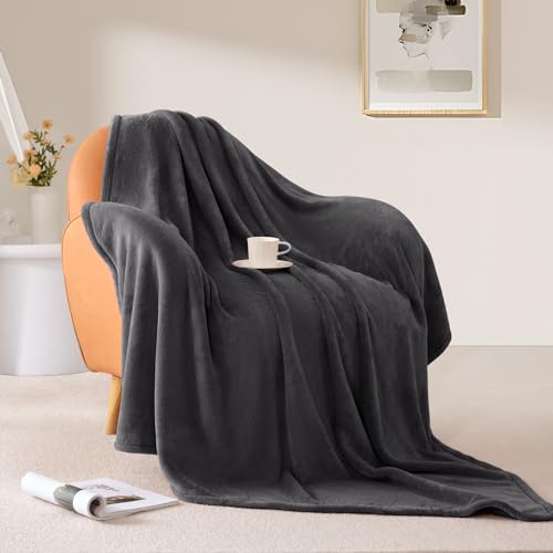 Luxury Flannel Throw Blanket for Couch, Bed or Sofa