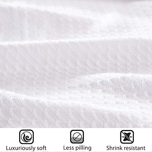 Madison Park Egyptian Cotton Luxury Blanket - White
