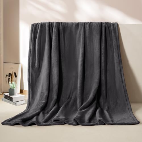 Luxury Flannel Throw Blanket for Couch, Bed or Sofa