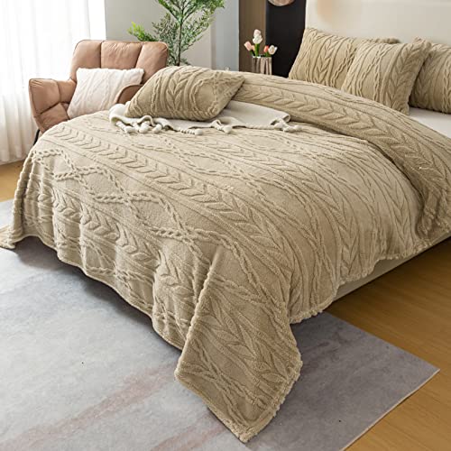 YUSOKI Sherpa Throw Blanket: Stylish, Soft, Cozy, Warm
