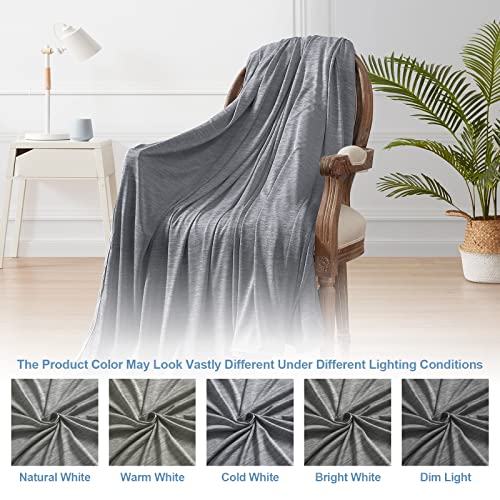 Queen Size Cooling Blanket for Hot Sleepers - Ultra-Light