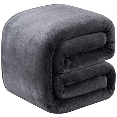 Premium Fleece Blanket Queen Size - Lightweight & Soft