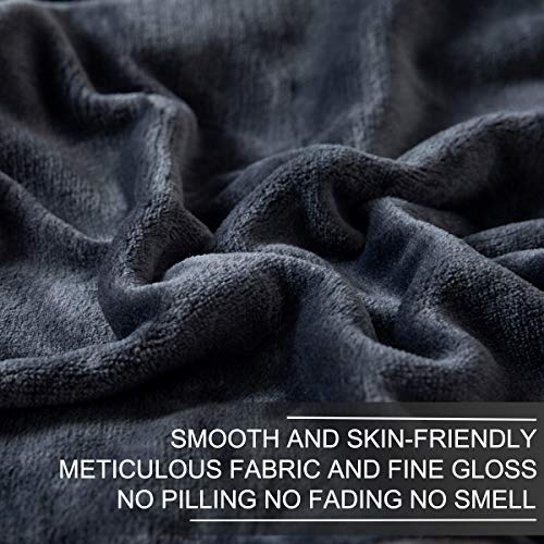 Premium Fleece Blanket Queen Size - Lightweight & Soft