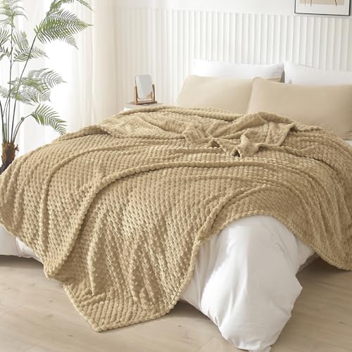 Luxurious Ultra Soft Flannel Fleece Blanket - Queen Size