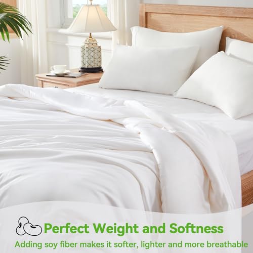 Luxurious Lightweight Bamboo Comforter for King Size Bed