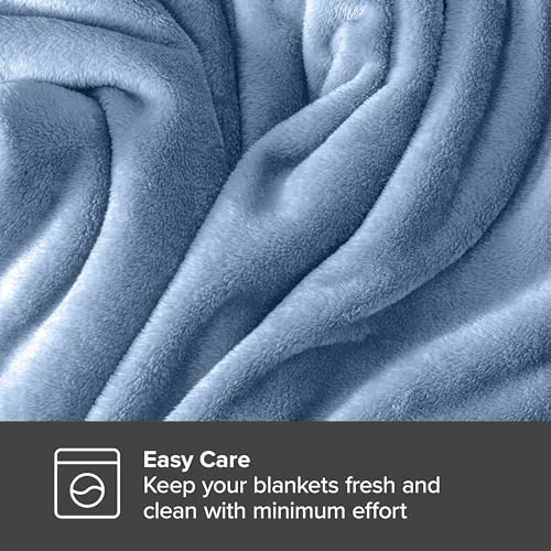 Ultra Soft Fleece Blanket for Bed, Sofa, Travel