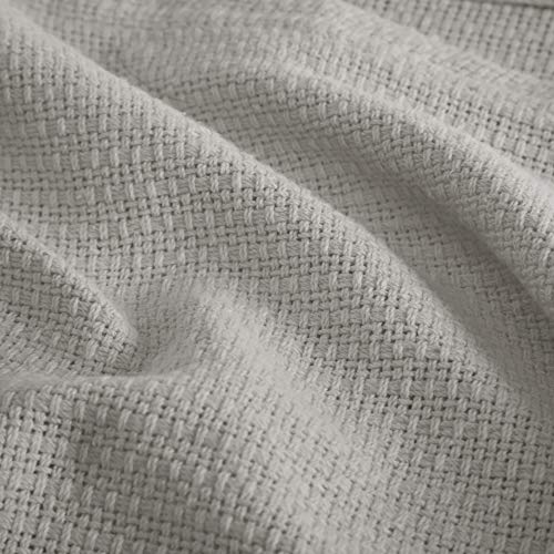 Luxury Cotton Blanket - Grey King Size 108x90